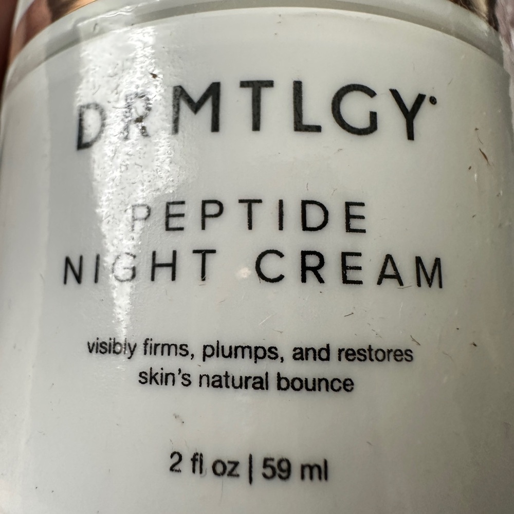 Drmtlgy Peptide Night Cream 59ml New Unused - Picture 7 of 7